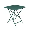 Image de Fermob - Table carrée Bistro - Vert - Acier laqué - Designer Studio Fermob