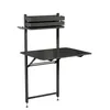 Image de Fermob - Table pliante Bistro - Noir - Acier peint