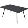 Image de Fermob - Table rectangulaire Luxembourg - Gris - Aluminium laqué - Designer Frédéric Sofia