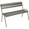 Image de Fermob - Banc avec dossier Monceau - Gris - Acier peint - Designer Studio Fermob