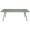 Image de Fermob - Table rectangulaire Luxembourg - Vert - Aluminium laqué - Designer Frédéric Sofia