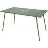 Image de Fermob - Table rectangulaire Monceau - Vert - Acier peint - Designer Frédéric Sofia