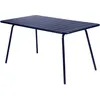 Image de Fermob - Table rectangulaire Luxembourg - Bleu - Aluminium laqué - Designer Frédéric Sofia