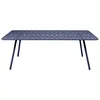 Image de Fermob - Table rectangulaire Luxembourg - Bleu - Aluminium laqué - Designer Frédéric Sofia