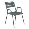 Image de Fermob - Fauteuil empilable Monceau - Gris - Acier peint - Designer Studio Fermob