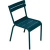 Image de Fermob - Chaise enfant Luxembourg - Bleu - Aluminium laqué - Designer Frédéric Sofia
