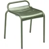 Image de Fermob - Tabouret empilable Luxembourg - Vert - Aluminium peint - Designer Frédéric Sofia