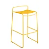 Image de Fermob - Tabouret haut empilable Surprising - Jaune - Acier peint - Designer Harald Guggenbichler