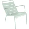 Image de Fermob - Fauteuil bas Luxembourg - Vert - Aluminium laqué - Designer Frédéric Sofia