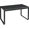 Image de Fermob - Table rectangulaire Bellevie - Noir - Aluminium - Designer Pagnon & Pelhaître