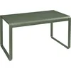 Image de Fermob - Table rectangulaire Bellevie - Vert - Aluminium - Designer Pagnon & Pelhaître