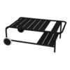 Image de Fermob - Table basse Luxembourg - Noir - Aluminium - Designer Frédéric Sofia