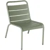Image de Fermob - Chaise lounge Luxembourg - Vert - Aluminium - Designer Frédéric Sofia