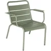 Image de Fermob - Fauteuil lounge Luxembourg - Vert - Aluminium - Designer Frédéric Sofia