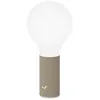 Image de Fermob - Lampe extérieur sans fil rechargeable Aplô - Beige - Aluminium - Designer Tristan Lohner
