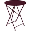 Image de Fermob - Table ronde Bistro - Violet - Acier laqué - Designer Studio Fermob