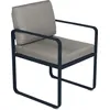 Image de Fermob - Fauteuil de repas rembourré Bellevie - Beige - Mousse polyuréthane HR - Designer Pagnon & Pelhaître