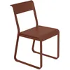 Image de Fermob - Chaise Bellevie - Rouge - Aluminium - Designer Pagnon & Pelhaître