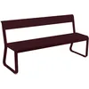 Image de Fermob - Banc avec dossier Bellevie - Violet - Aluminium - Designer Pagnon & Pelhaître