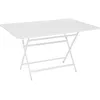 Image de Fermob - Table pliante Caractère - Blanc - Acier - Designer Studio Fermob