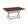 Image de Fermob - Table pliante Caractère - Rouge - Acier - Designer Studio Fermob