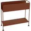 Image de Fermob - Cache-pot Picolino - Rouge - Acier - Designer Studio Fermob