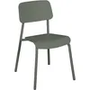 Image de Fermob - Chaise empilable Studie - Vert - Aluminium - Designer Tristan Lohner