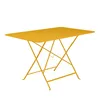 Image de Fermob - Table rectangulaire Bistro - Jaune - Acier laqué - Designer Studio Fermob
