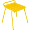 Image de Fermob - Tabouret empilable Monceau - Jaune - Acier - Designer Studio Fermob