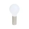 Image de Fermob - Lampe extérieur sans fil rechargeable Aplô - Gris - Aluminium - Designer Tristan Lohner