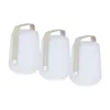 Image de Fermob - Lot de 3 lampes extérieurs sans fil rechargeables Balad - Gris - Polyéthylène - Designer Tristan Lohner