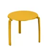 Image de Fermob - Table d'appoint Alizé - Jaune - Aluminium peint - Designer Pascal Mourgue