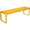 Image de Fermob - Banc Bellevie - Jaune - Aluminium - Designer Pagnon & Pelhaître