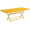 Image de Fermob - Table rectangulaire Caractère - Jaune - Acier laqué - Designer Studio Fermob