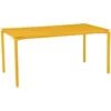 Image de Fermob - Table rectangulaire Calvi - Jaune - Aluminium peint - Designer Antoine Lesur