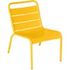 Image de Fermob - Chaise lounge Luxembourg - Jaune - Aluminium - Designer Frédéric Sofia