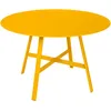 Image de Fermob - Table ronde So'O - Jaune - Acier - Designer Studio Fermob