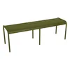 Image de Fermob - Banc Luxembourg - Vert - Aluminium - Designer Frédéric Sofia