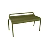 Image de Fermob - Banc empilable Luxembourg - Vert - Aluminium - Designer Frédéric Sofia