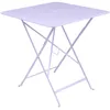 Image de Fermob - Table carrée Bistro - Violet - Acier laqué - Designer Studio Fermob