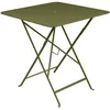 Image de Fermob - Table carrée Bistro - Vert - Acier laqué - Designer Studio Fermob