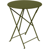 Image de Fermob - Table ronde Bistro - Vert - Acier laqué - Designer Studio Fermob