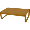 Image de Fermob - Table basse Bellevie - Jaune - Aluminium - Designer Pagnon & Pelhaître