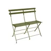 Image de Fermob - Banquette pliante Bistro - Vert - Acier - Designer Studio Fermob