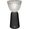 Image de Fermob - Lampe extérieur sans fil rechargeable Swiing - Noir - ABS recyclé - Designer Tristan Lohner
