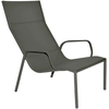 Image de Fermob - Fauteuil lounge empilable Cadiz - Vert - Toile Batyline - Designer Antoine Lesur