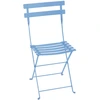 Image de Fermob - Chaise pliante Bistro - Bleu - Acier laqué - Designer Studio Fermob