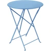 Image de Fermob - Table ronde Bistro - Bleu - Acier laqué - Designer Studio Fermob