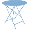 Image de Fermob - Table ronde Bistro - Bleu - Acier laqué - Designer Studio Fermob