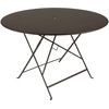 Image de Fermob - Table ronde Bistro - Marron - Acier laqué - Designer Studio Fermob